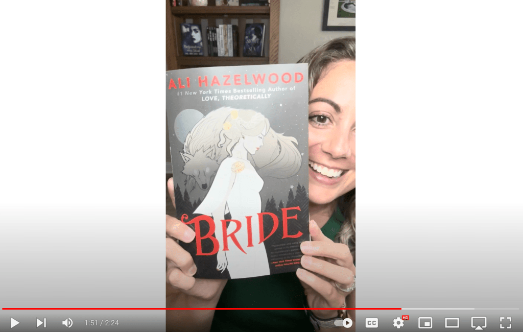 New Favorite Paranormal Romance Author: Ali&nbsp;Hazelwood