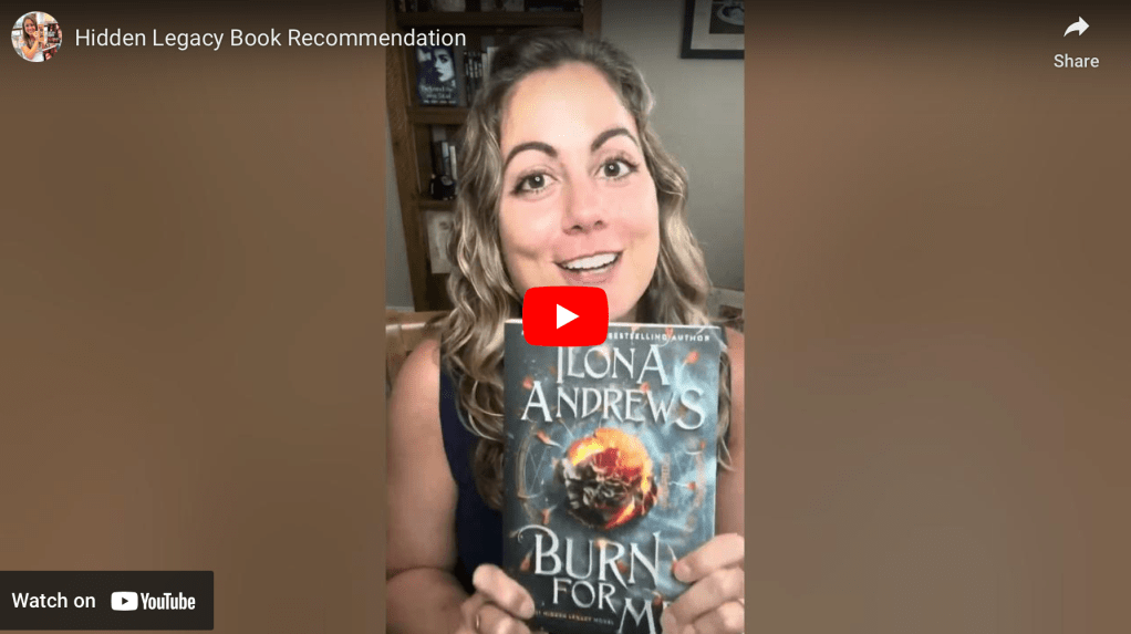 Hidden Legacy Book&nbsp;Recommendation