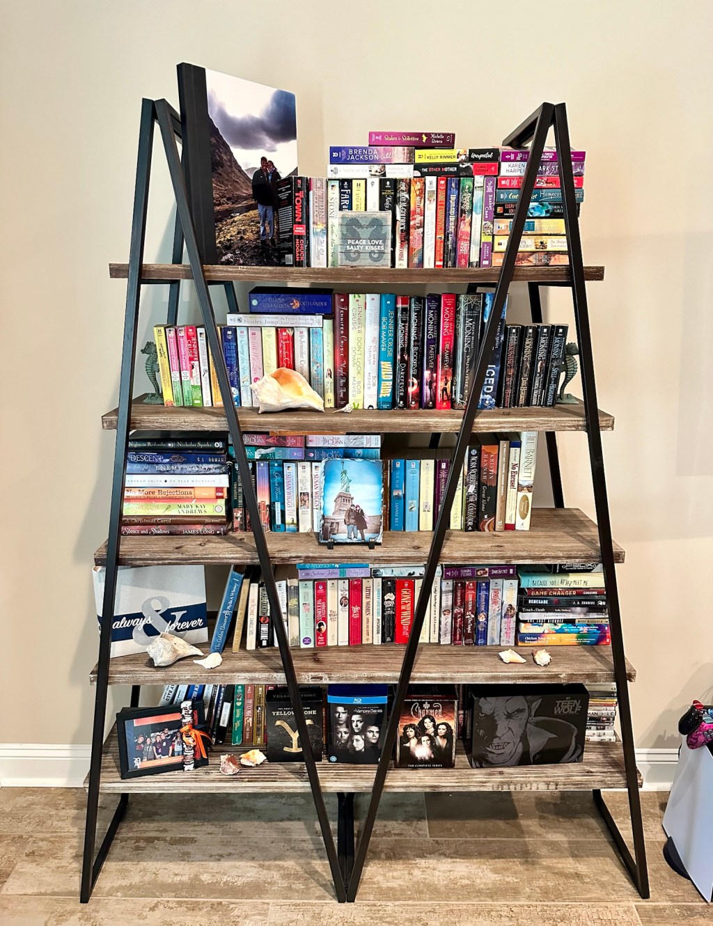 The Many Bookshelves of Casa Bradley | A Display of&nbsp;Love
