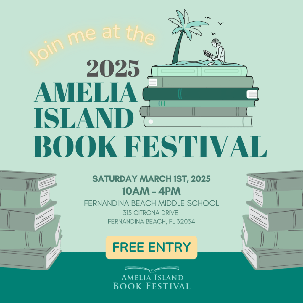 Signing at Amelia Island Book Festival March&nbsp;1!