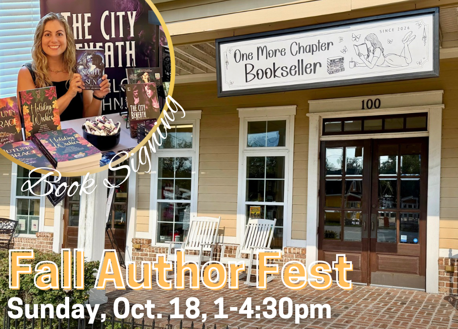 Southeast Georgia Fall Authors Festival: Sunday, Oct.&nbsp;18