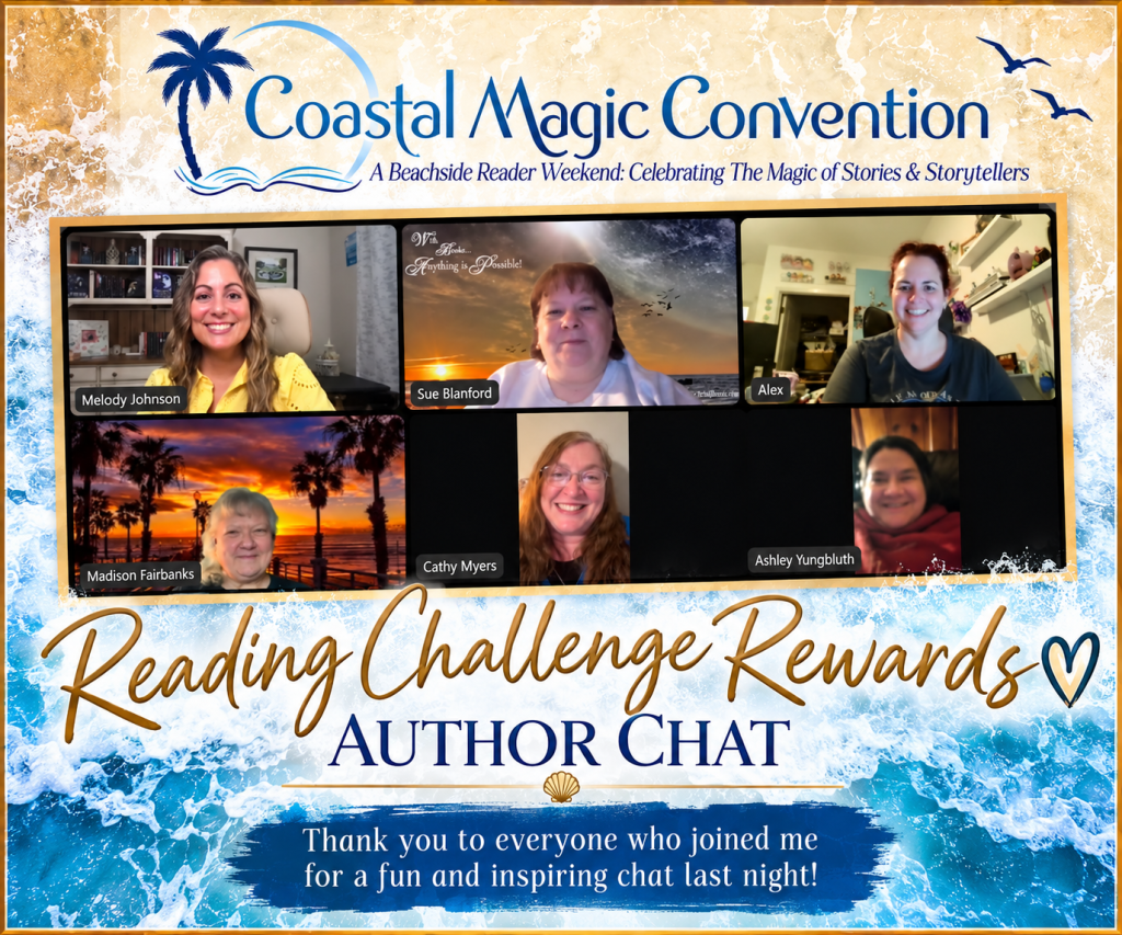CMC Reading Challenge Rewards Author Chat!